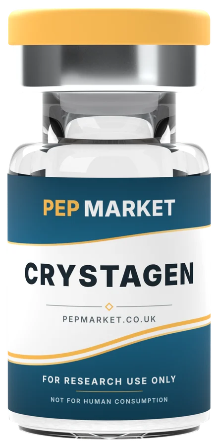 Illustrative Crystagen research vial